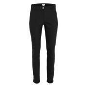 DNM Pure Chloe Svarta Chino Byxor Black, Dam