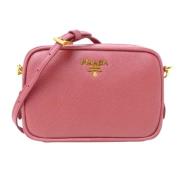 Prada Vintage Pre-owned Laeder axelremsvskor Pink, Dam