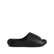 Dsquared2 Svarta platta skor Slides & Thong Black, Herr