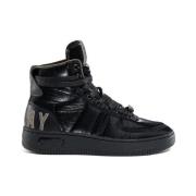 Replay Stylish High-Top Sneakers Black, Dam