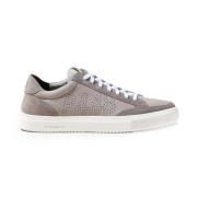 P448 Topo-färgade Sneakers med Vit Sula Beige, Herr