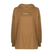 Acne Studios Beige Tröjor med 5.0cm Brätte Beige, Dam