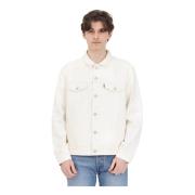 Levi's Vit Denim Tracker Jacka White, Herr