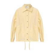 Jil Sander Jacka med logotyp Beige, Dam