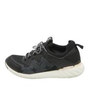 Louis Vuitton Vintage Pre-owned Laeder sneakers Black, Dam