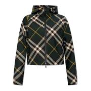 Burberry Rutig jacka Green, Dam