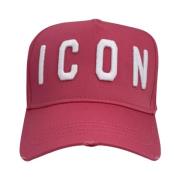 Dsquared2 Rosa Baseballkeps med Icon Brodyr Pink, Dam