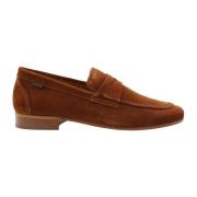 Scapa Stiliga herrloafers Brown, Herr