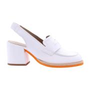 Pertini Elegant Schore Slingback Klackar White, Dam