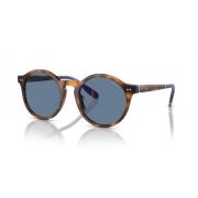 Ralph Lauren PH 4204U Sunglasses in Shiny Red Havana/Blue Brown, Herr