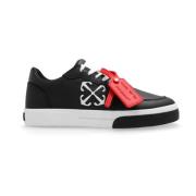 Off White Nya låga vulkaniserade sneakers Black, Dam