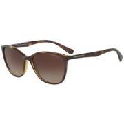 Emporio Armani Solglasögon Brown, Dam