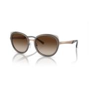 Emporio Armani Silverbrun/bruna solglasögon Brown, Dam