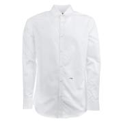 Dsquared2 Camicia Art Skjorta 100% Bomull White, Herr