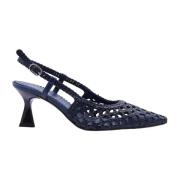 Pons Quintana Elegant Slingback Klackar Blue, Dam