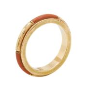 Chloé Pre-owned Pre-owned Metall ringar Yellow, Dam