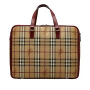 Burberry Vintage Pre-owned Laeder handvskor Brown, Dam