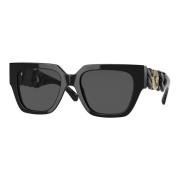 Versace Black/Grey Sunglasses Black, Dam