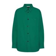 Valentino Garavani Casual Shirts Green, Herr