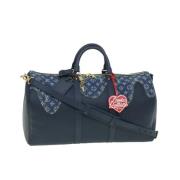 Louis Vuitton Vintage Pre-owned Canvas louis-vuitton-vskor Blue, Dam