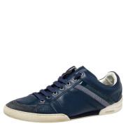 Dior Vintage Pre-owned Laeder sneakers Blue, Dam