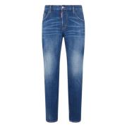 Dsquared2 Indigo Slim-fit Denim Jeans Blue, Herr