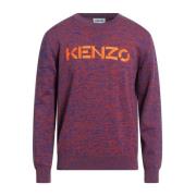 Kenzo Round-neck Knitwear Multicolor, Herr