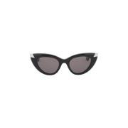 Alexander McQueen Sunglasses Black, Dam