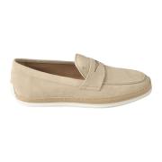 Tod's Platta Slip-On Skor Beige, Herr