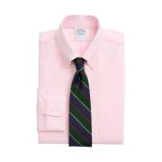 Brooks Brothers Regular Fit Oxfordduk-skjorta med knapp-down-krage Pin...