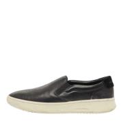 Burberry Vintage Pre-owned Laeder sneakers Black, Dam