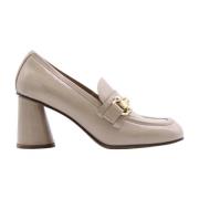 Mimmu Elegant Boer pumps för kvinnor Beige, Dam