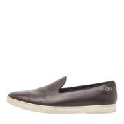 Salvatore Ferragamo Pre-owned Pre-owned Laeder sneakers Brown, Dam