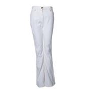 Balmain Pre-owned Pre-owned Bomull jeans White, Dam