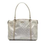 Gucci Vintage Pre-owned Canvas totevskor Gray, Dam