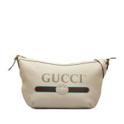 Gucci Vintage Pre-owned Laeder handvskor White, Dam