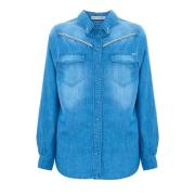 Kocca Denim Shirts Blue, Dam