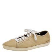 Burberry Vintage Pre-owned Laeder sneakers Beige, Dam