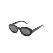 Saint Laurent SL M136 001 Sunglasses Black, Dam