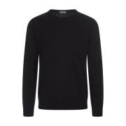 Fedeli Round-neck Knitwear Blue, Herr