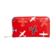 Trussardi Wallets Cardholders Red, Dam