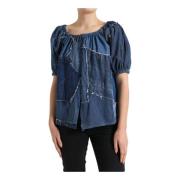 Dolce & Gabbana Blouses Blue, Dam