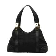 Gucci Vintage Pre-owned Canvas gucci-vskor Black, Dam