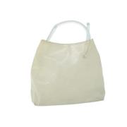 Prada Vintage Pre-owned Laeder handvskor White, Dam