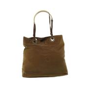 Prada Vintage Pre-owned Nylon prada-vskor Brown, Dam