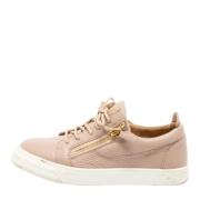 Giuseppe Zanotti Pre-owned Pre-owned Laeder sneakers Beige, Dam