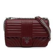 Prada Vintage Pre-owned Laeder prada-vskor Red, Dam