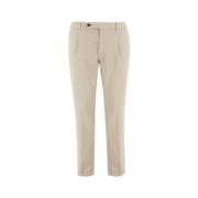 Berwich Slim-fit Trousers Beige, Herr