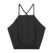 Calvin Klein Sleeveless Tops Black, Dam