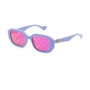 Gucci Lila solglasögon, stiliga och mångsidiga Purple, Dam